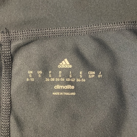 Adidas climate leggings. Worn once not the correct fit for me. Slate blue color - Picture 3 of 3